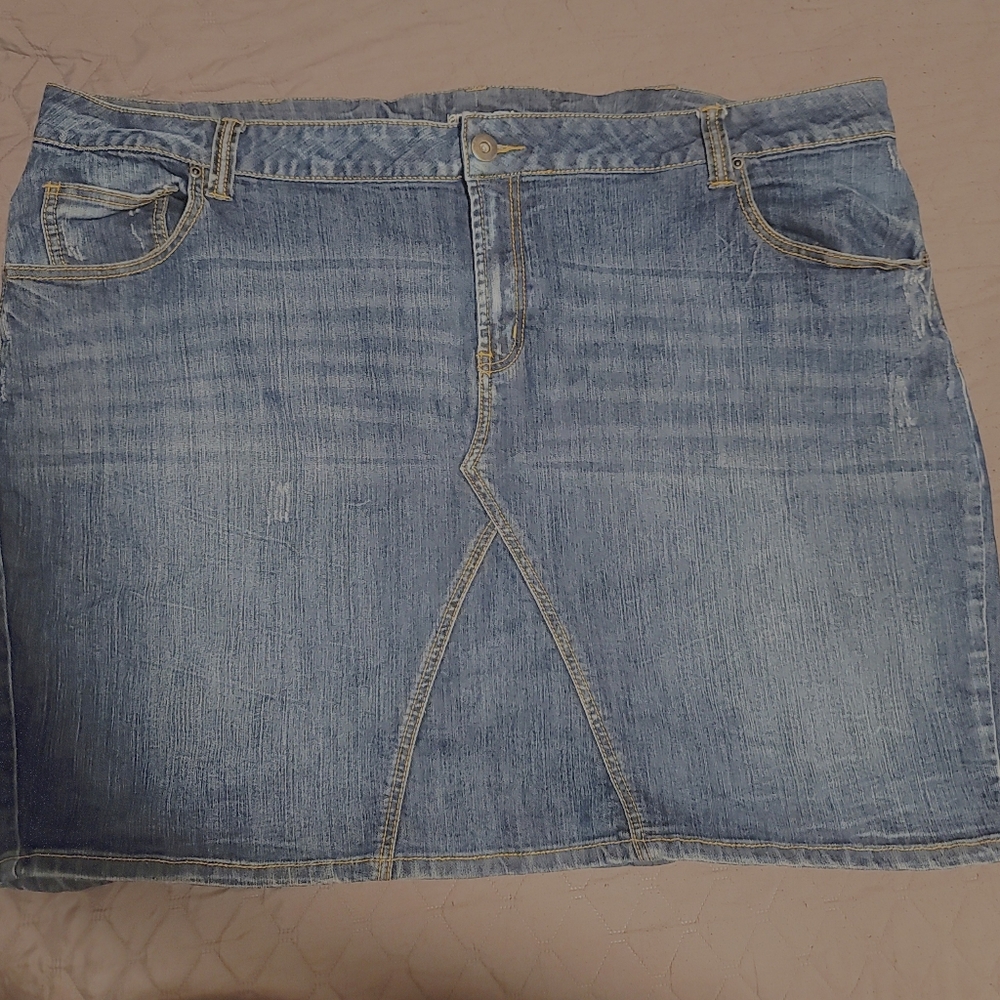 Blue Jean Skirt
